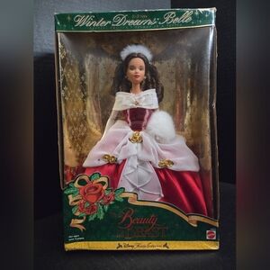 1998 KB Toys Winter Dreams Belle Disney's Beauty And The Beast #19845